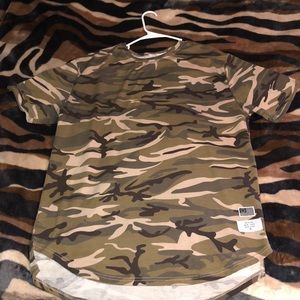 Short sleeve camo shirt